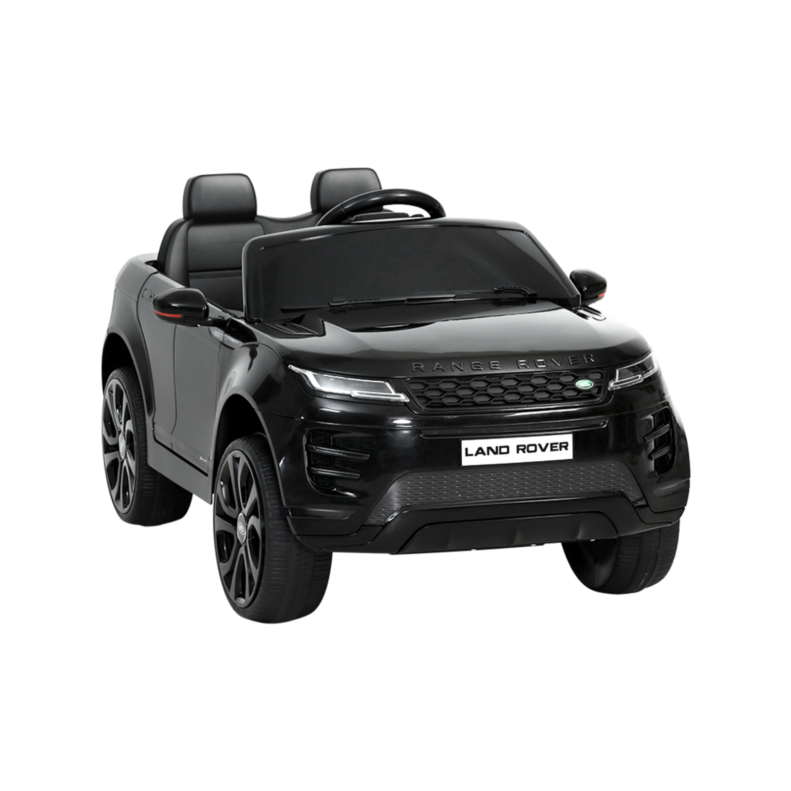 Kids Ride On Car Licensed Land Rover 12V Remote Black - Bunnings Australia