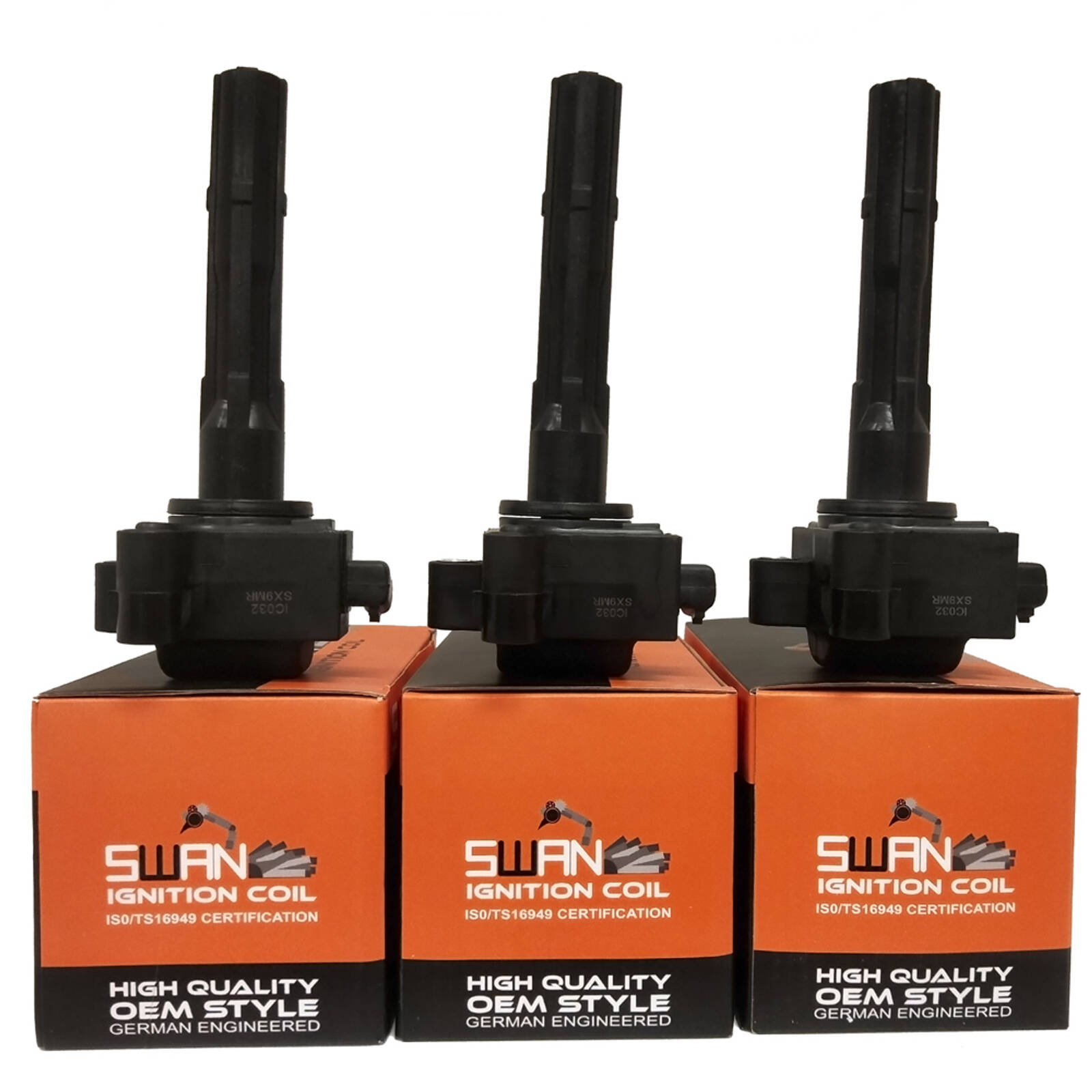 thumbnail image 2 of 3-Pack AMOTO Ignition Coils With Spark Plugs & Wires For Toyota Avalon Camry Sienna Solara 3.0L – UF155 Replacement 2 of 4