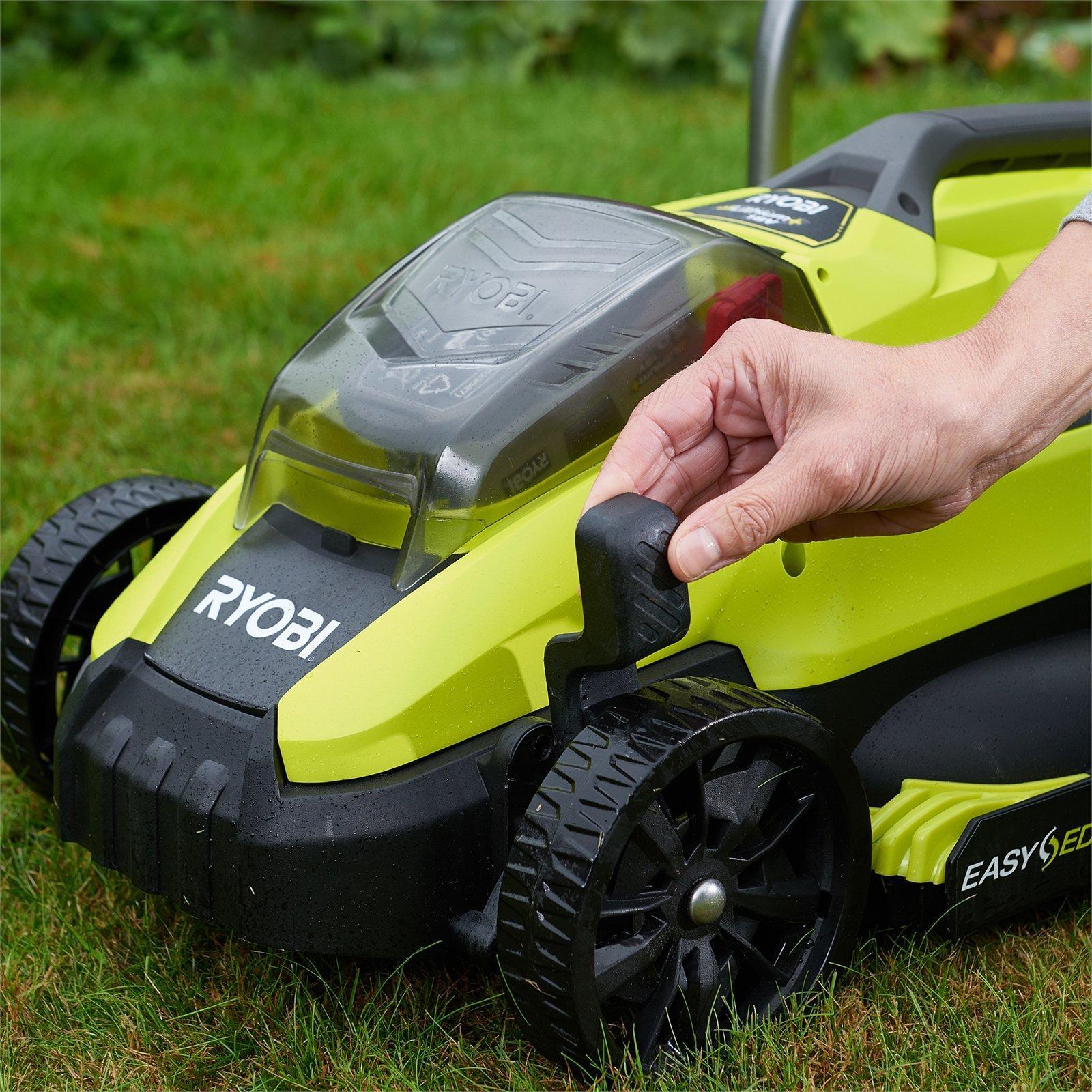 Ryobi ONE+ 18V 33cm Lawn Mower Console Bunnings New Zealand