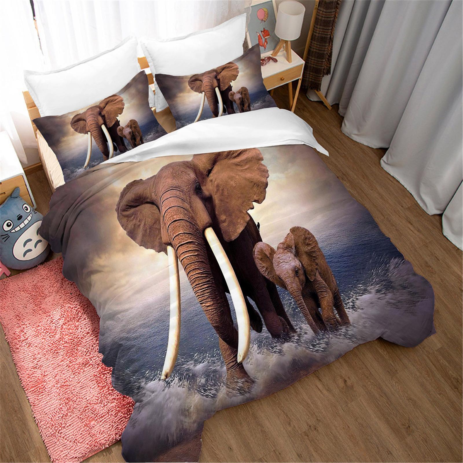Elephant Line Quilted Sofa Cover NCU0NXD1846