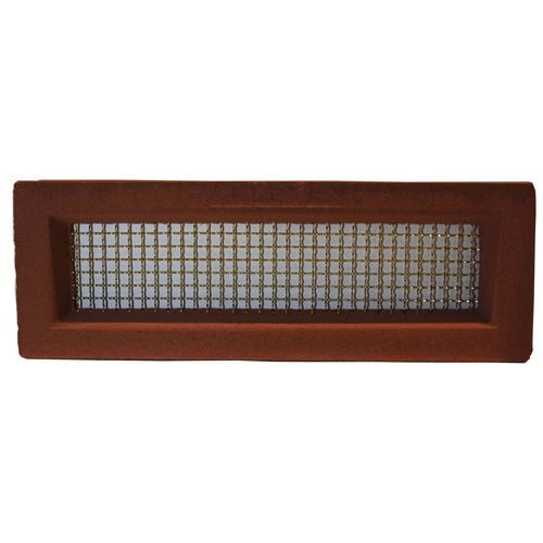 Aleta Industries 455 x 160mm Red Wall Vent - Bunnings Australia