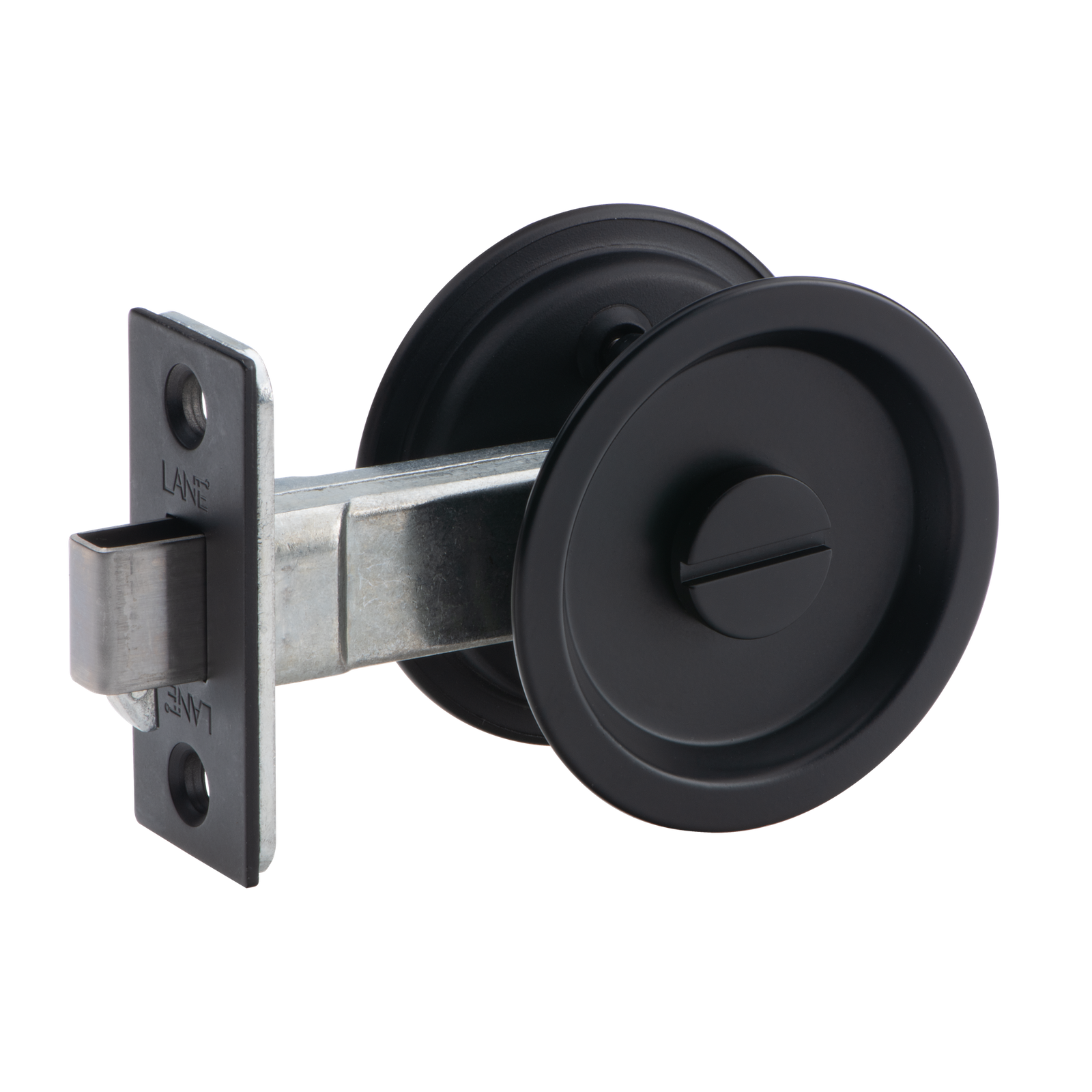 Ferarro Matt Black Cavity Sliding Door Lock – Privacy Function – Keyless Entry – Modern Style