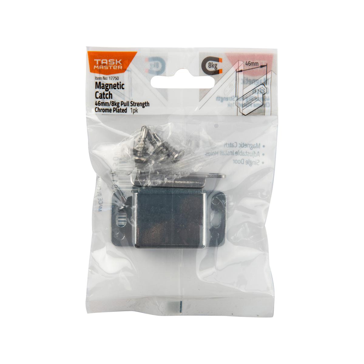 Taskmaster 46mm 8kg Chrome Magnetic Catch - Bunnings Australia