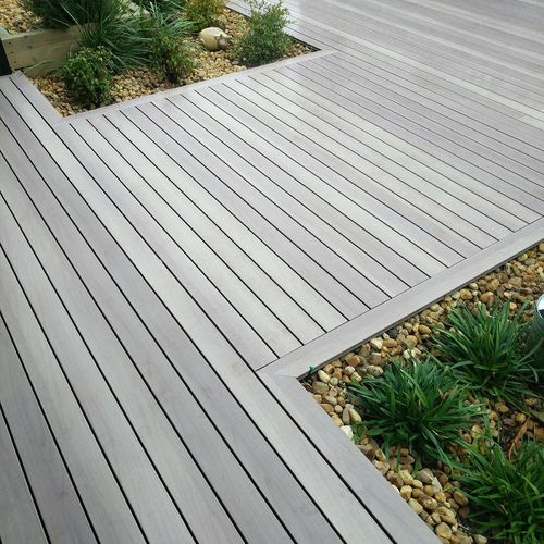 DECO 94 x 25mm 6.5m Ironbark DecoDeck Aluminium Decking System ...