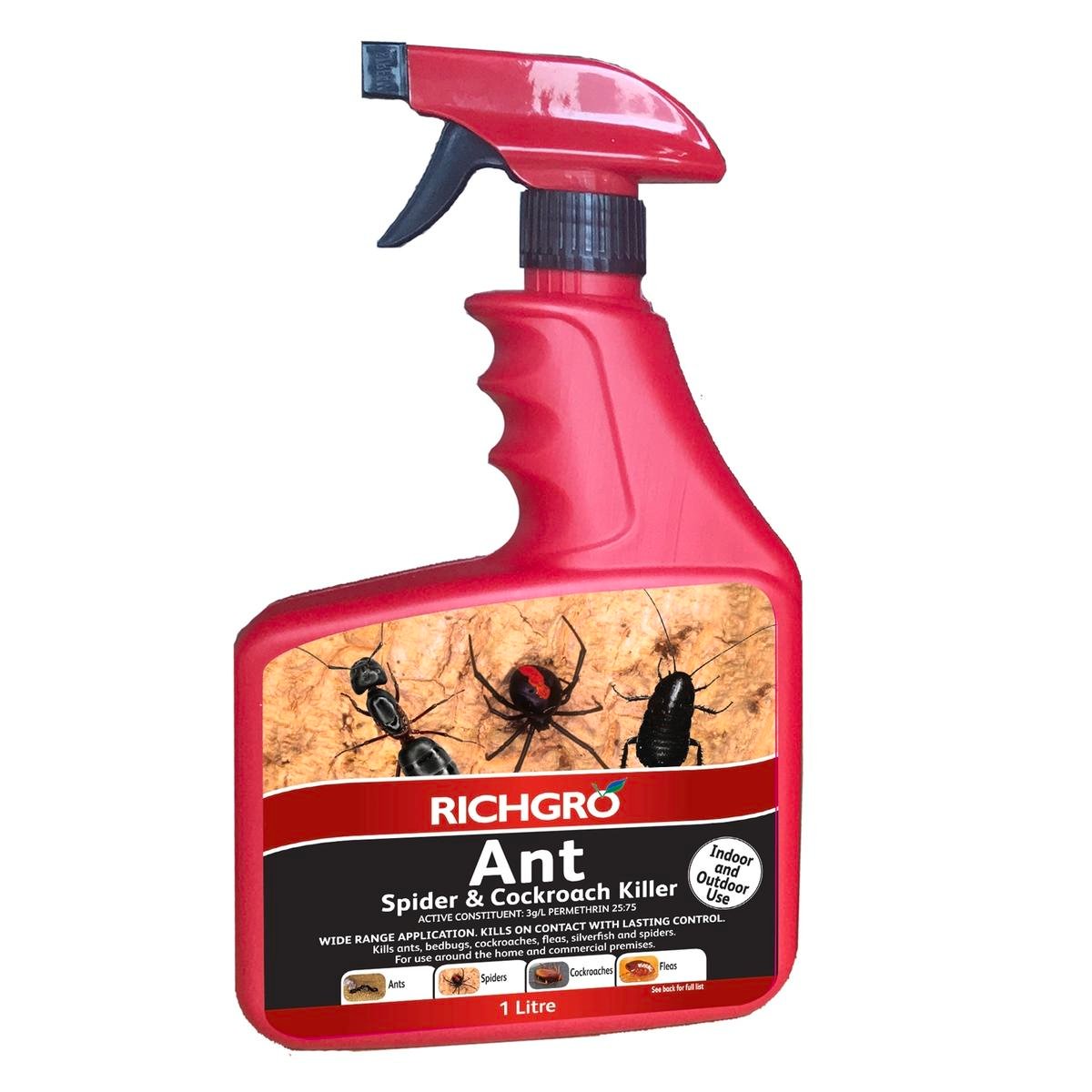 Richgro 1L Ready To Use Ant Spider And Cockroach Killer Bunnings
