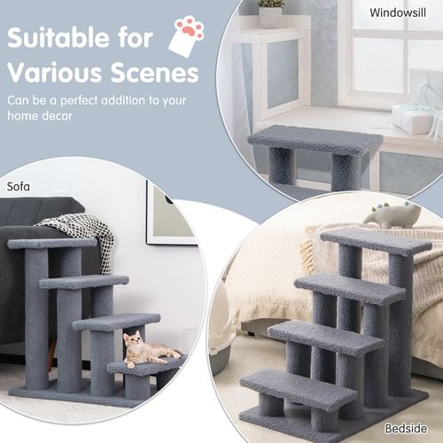 costway-cat-tree-scratching-post-climber-kitty-grey-bunnings-australia
