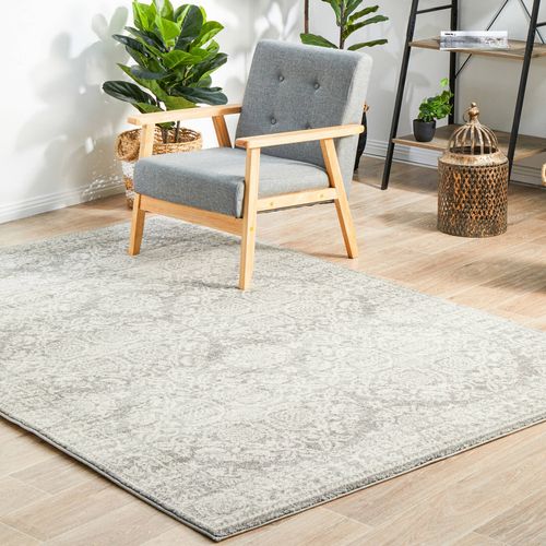 Ama 358 Silver 330X240Cm Rug - Bunnings Australia