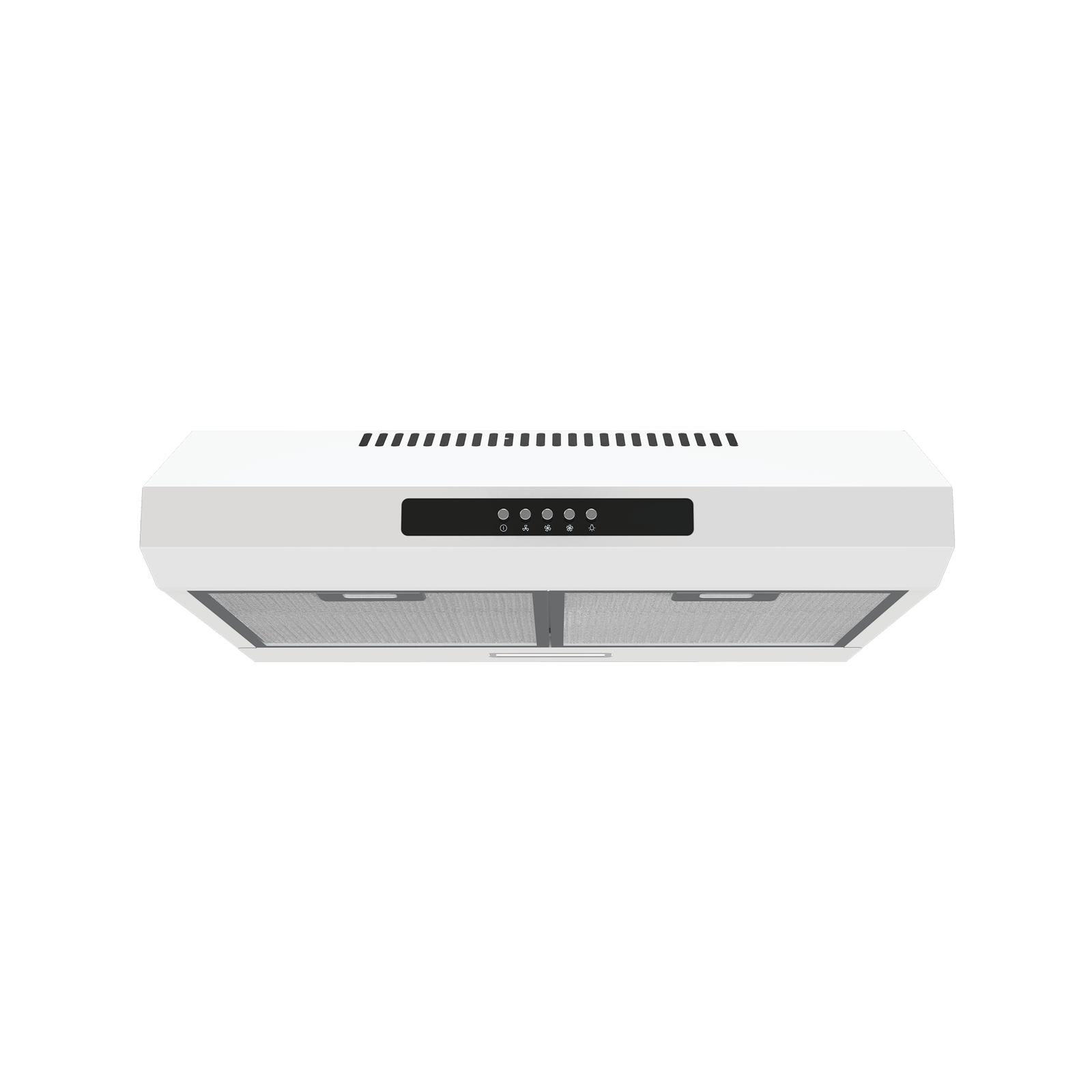 Esatto 60cm White Fixed Rangehood - Bunnings Australia