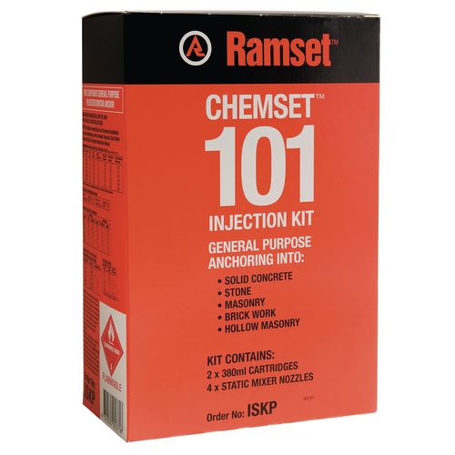 Ramset ChemSet 101 Injection Kit - Bunnings Australia