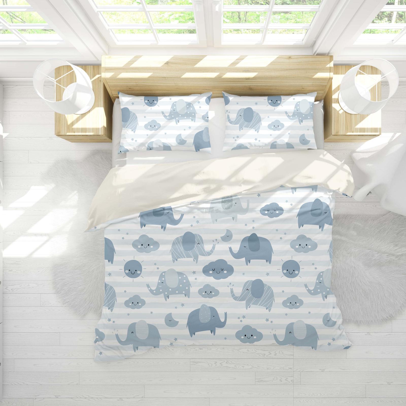 3d-cartoon-elephant-blue-animal-quilt-cover-set-bedding-set-duvet-cover