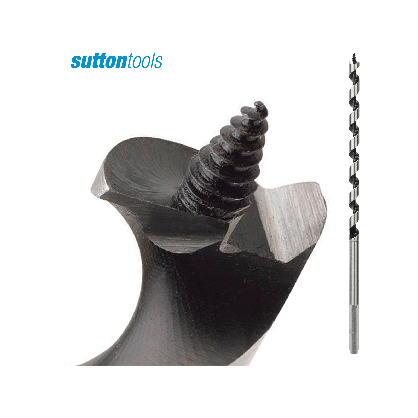 Sutton Tools 160 x 6mm Short Auger Bit - Bunnings Australia