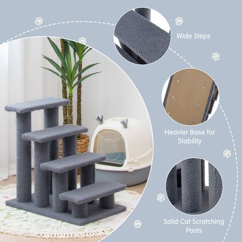 costway-cat-tree-scratching-post-climber-kitty-grey-bunnings-australia
