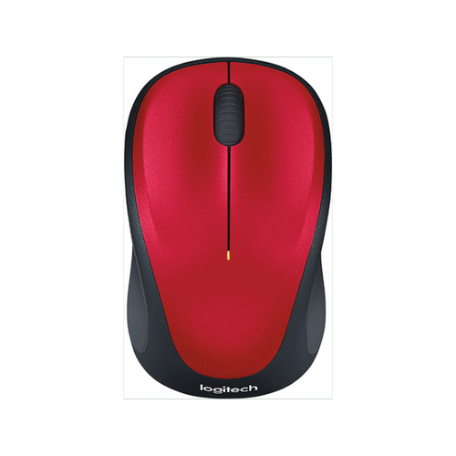 Logitech M235 Wireless Mouse with Compact Contoured Design - Red [910 ...