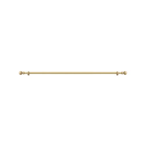 Windoware 210cm x 33mm Natural Wooden Curtain Rod Set - Bunnings Australia