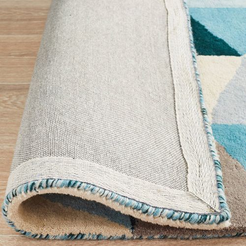 Matrix 901 Turquoise By Rug Culture - 225X155CM - RECTANGLE main image 1