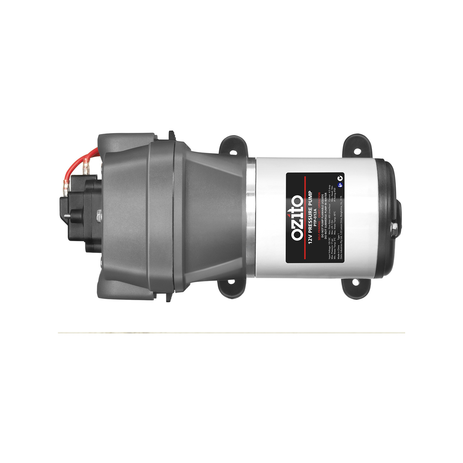 Ozito 12V Portable Pressure Pump - Bunnings Australia