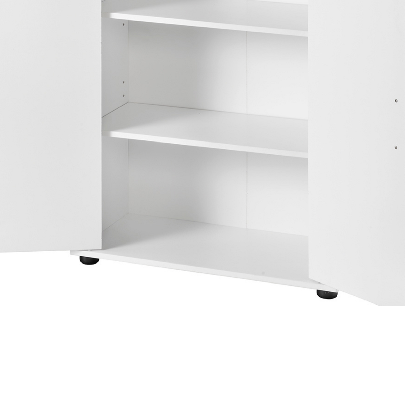Maclaren Macey Double Door Sideboard Storage White Bunnings