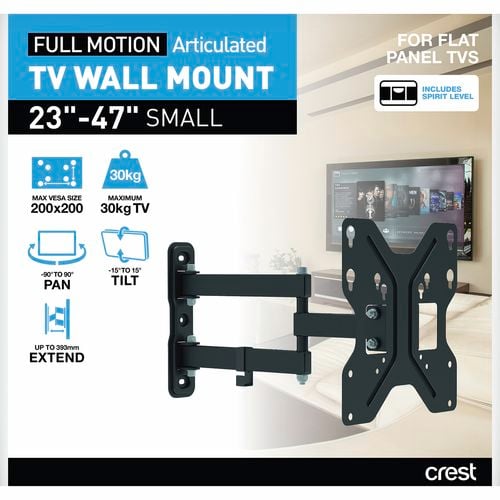 Crest Small Full Motion TV Wall Mount - Bunnings New Zealand