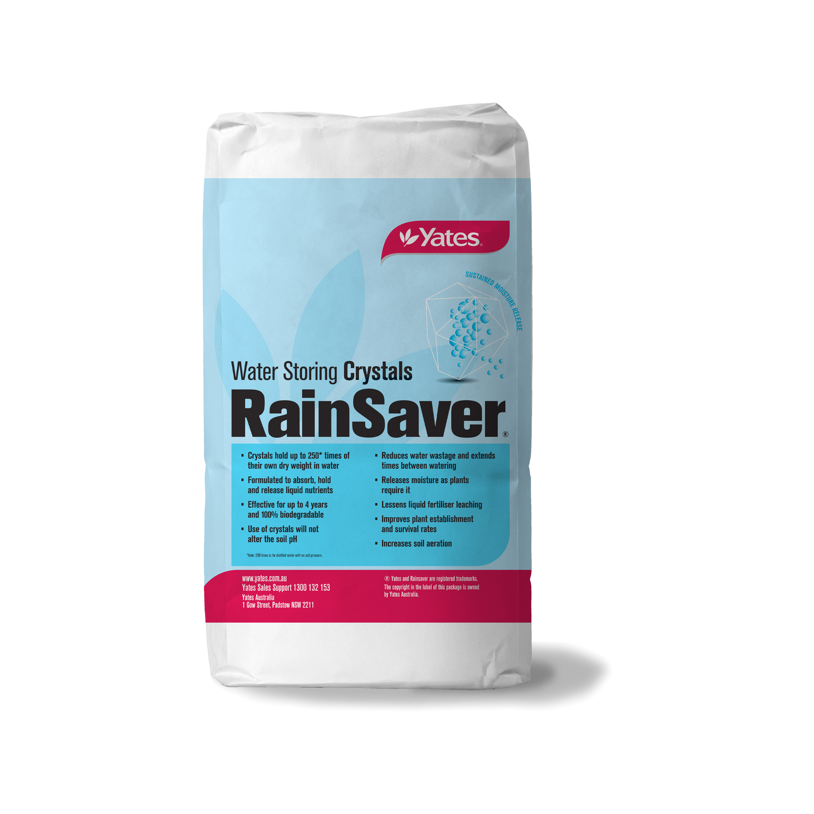 Yates 25kg RainSaver Water Storing Crystals - Bunnings Australia