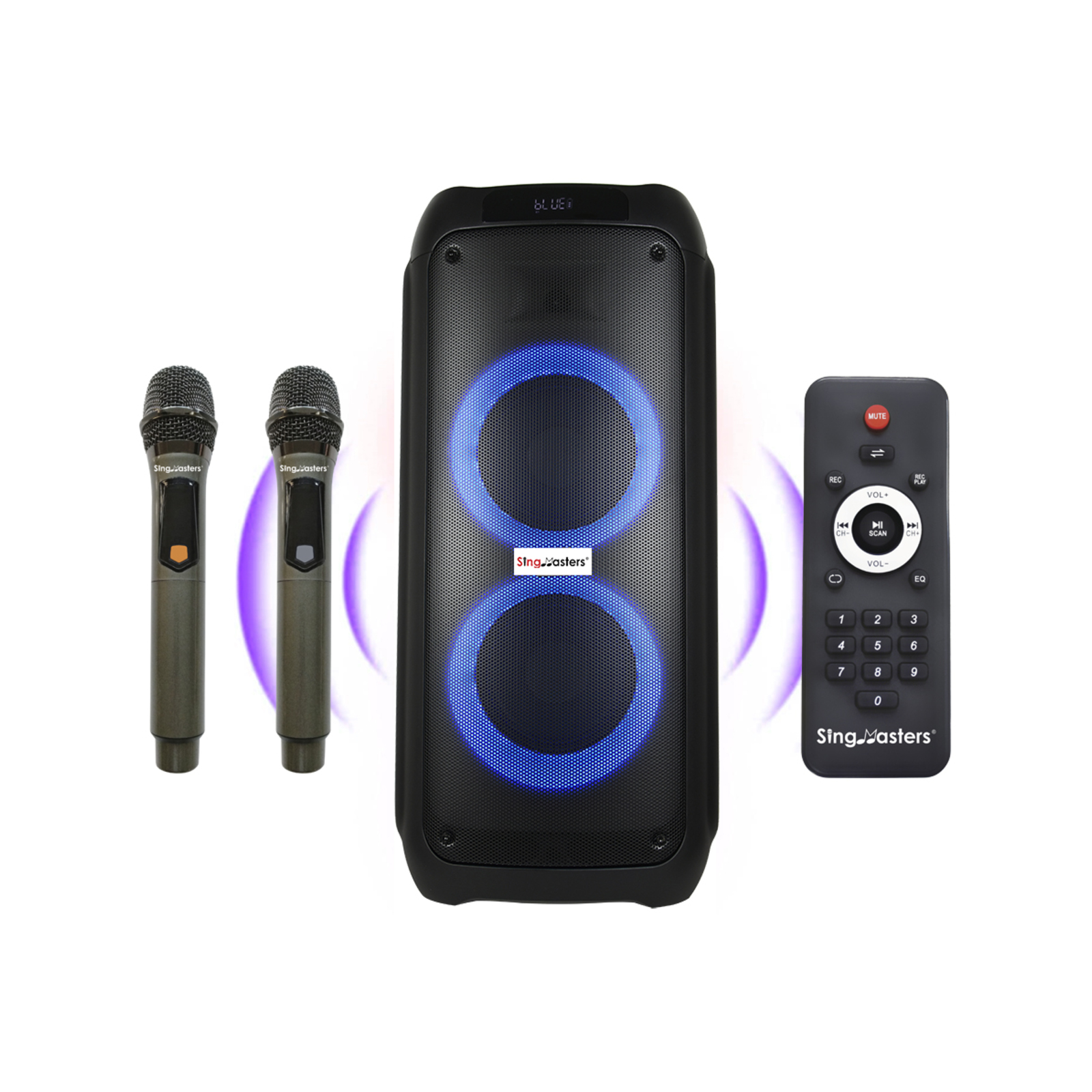 Karaoke machine hot sale speaker