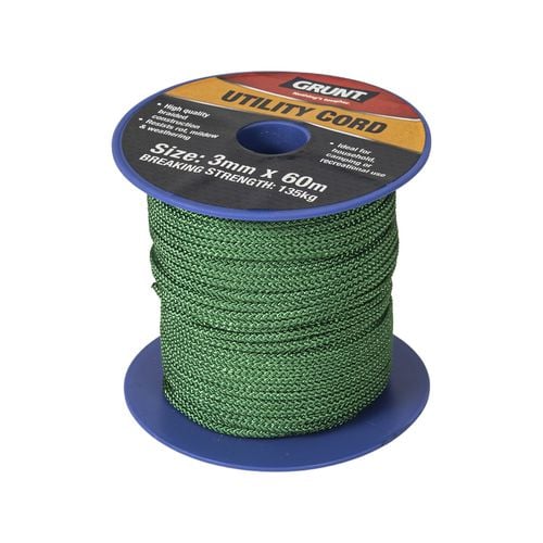 GEAR AID Gruntline Elastic Utility Cord - 7 Ft Stretchy Black Cord For Clothesline, Tie-Downs, Lanyards & Emergency Uses