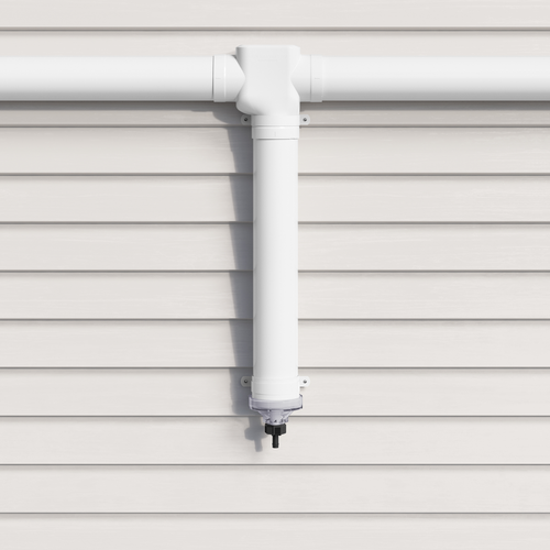 Rain Harvesting 100mm First Flush With Catch All Tee - Bunnings Australia