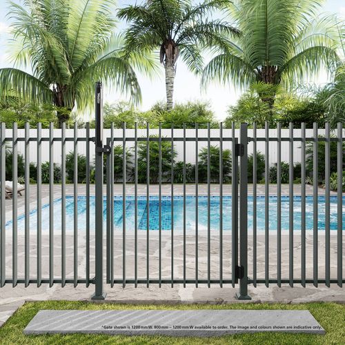 ProtectorAl 350 - 1200 x 1200mm Monument Aluminium Radiator Pool Fence ...