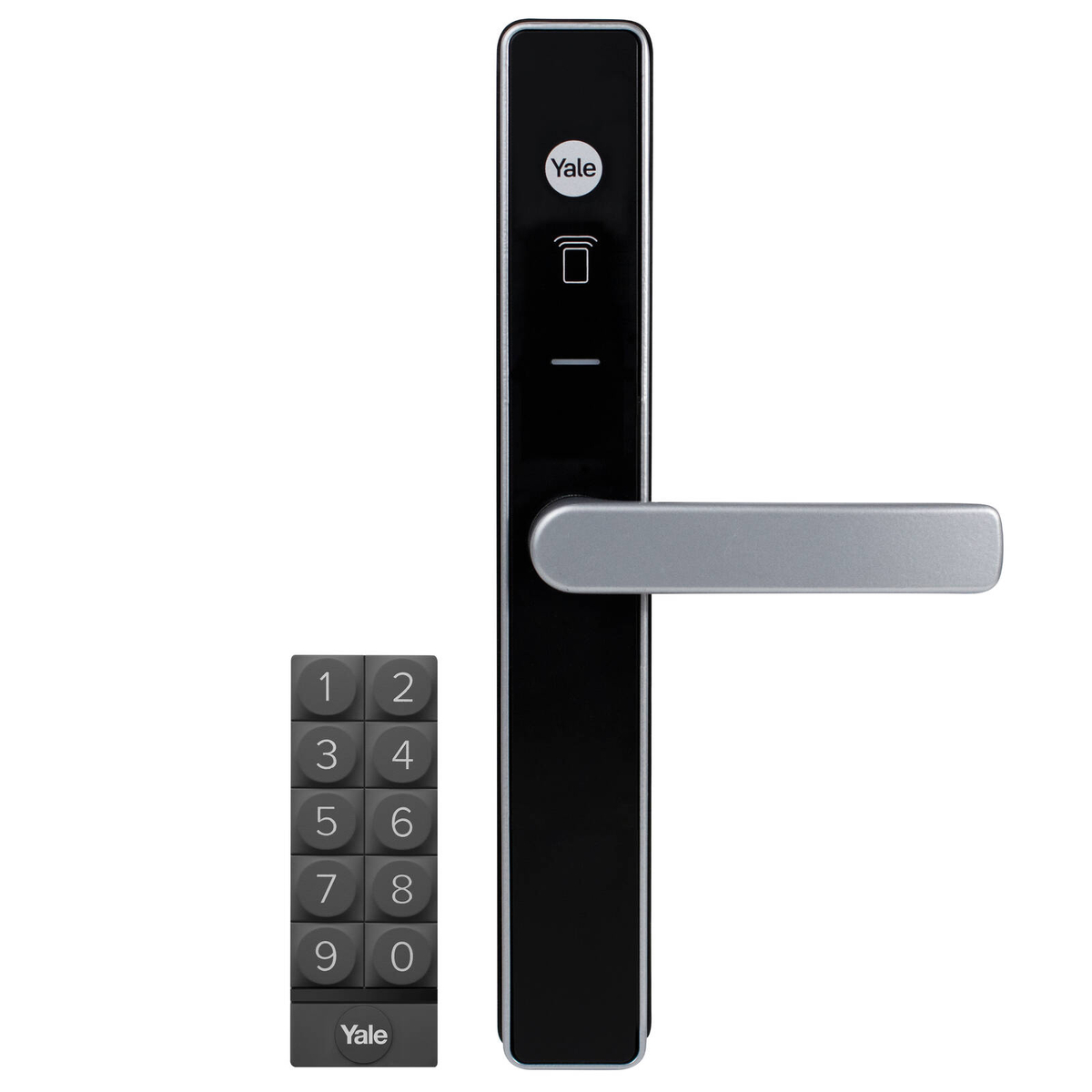 Yale Silver Unity Security Screen Door Lock with Keypad - Bunnings ...