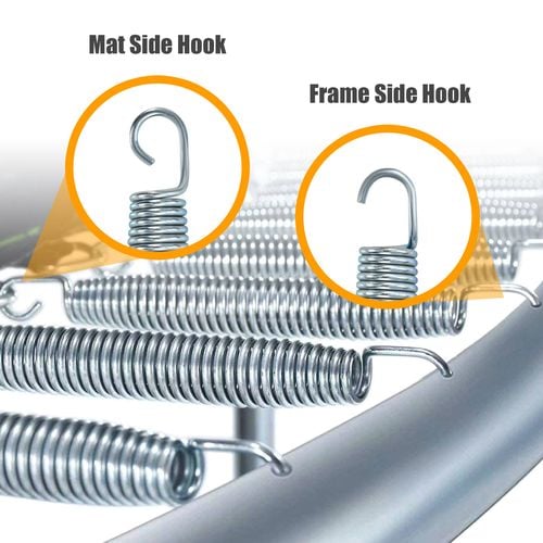 Costway 14cmx20 Trampoline Springs Galvanized Steel Replacement Repair