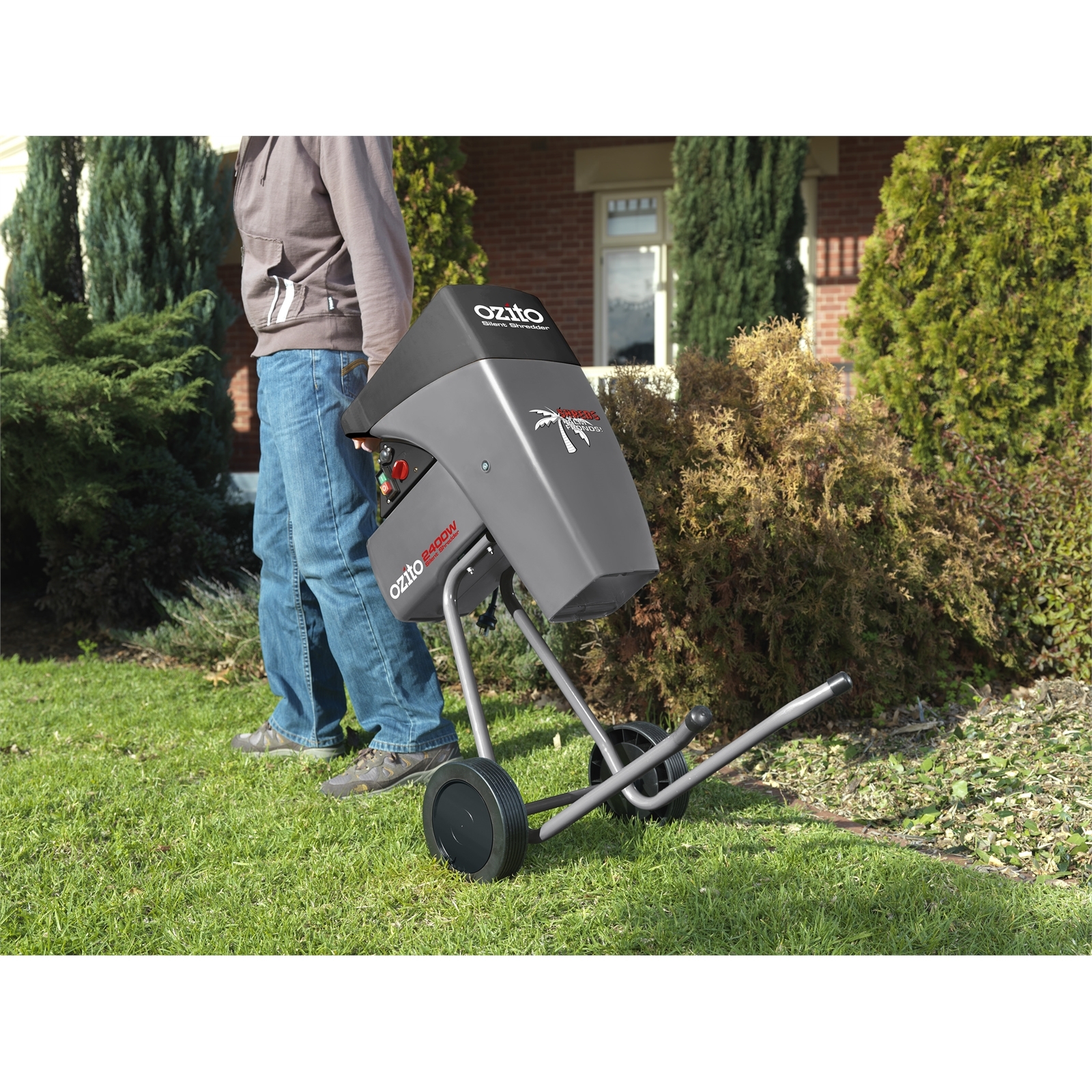 Ozito 2400W Silent Electric Shredder Bunnings Australia