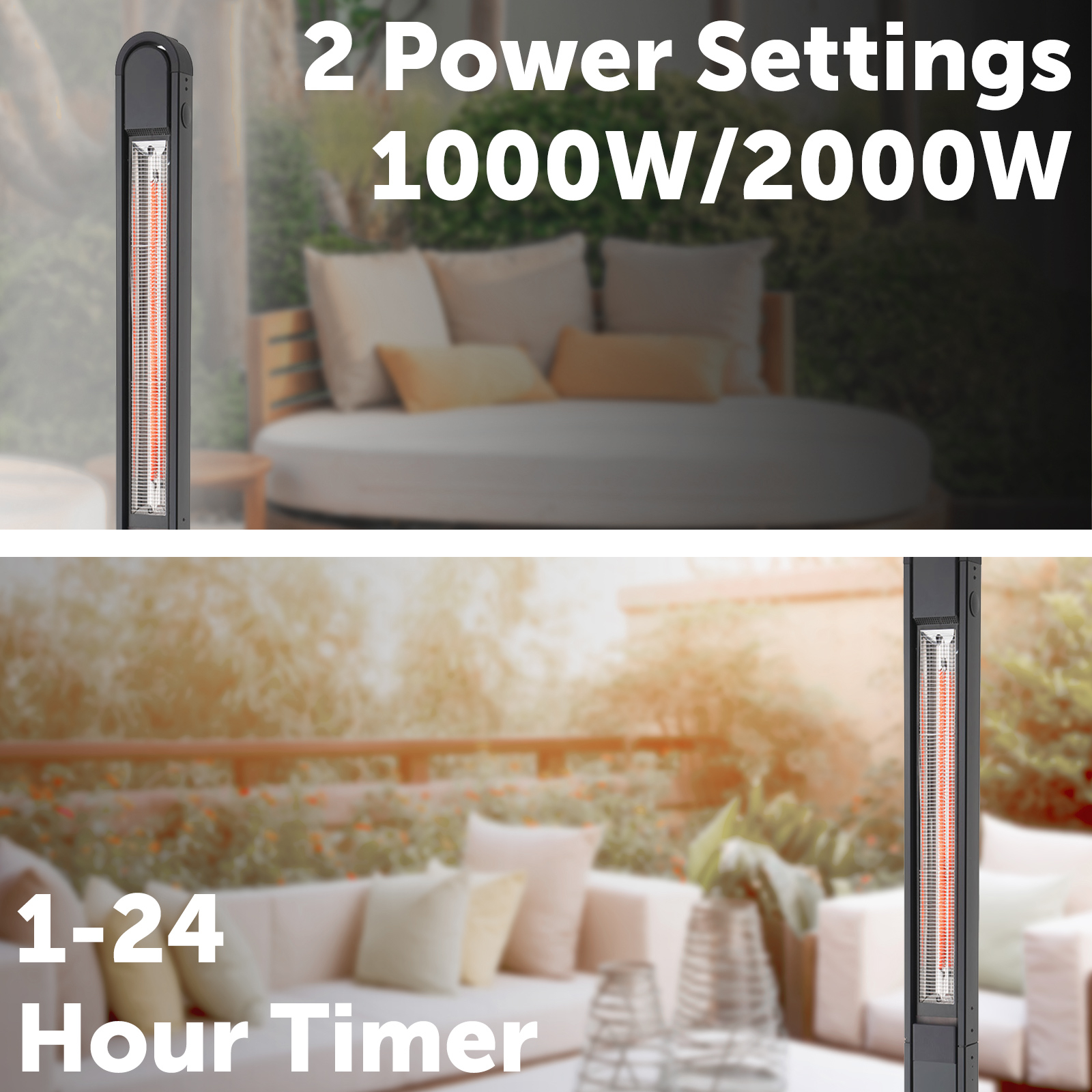 Arlec 2000W Instant Infrared Heater - Bunnings Australia
