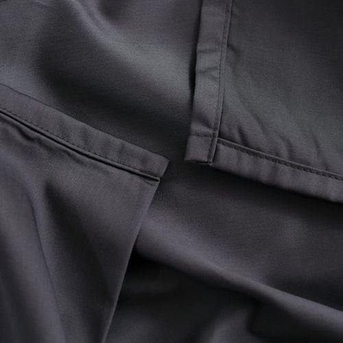 Serene Bamboo Cotton Sheet Set Charcoal Bunnings Australia