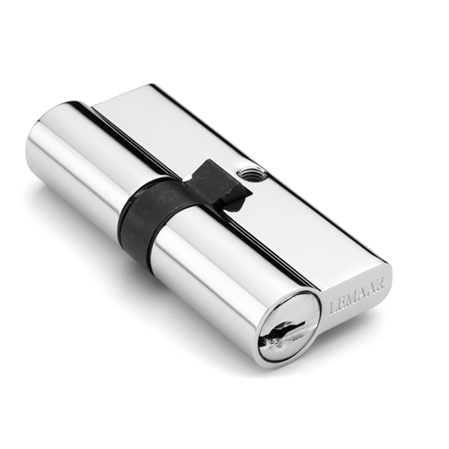 Lemaar 70mm Satin Chrome 6 Pin Double Euro Cylinder Lock Bunnings