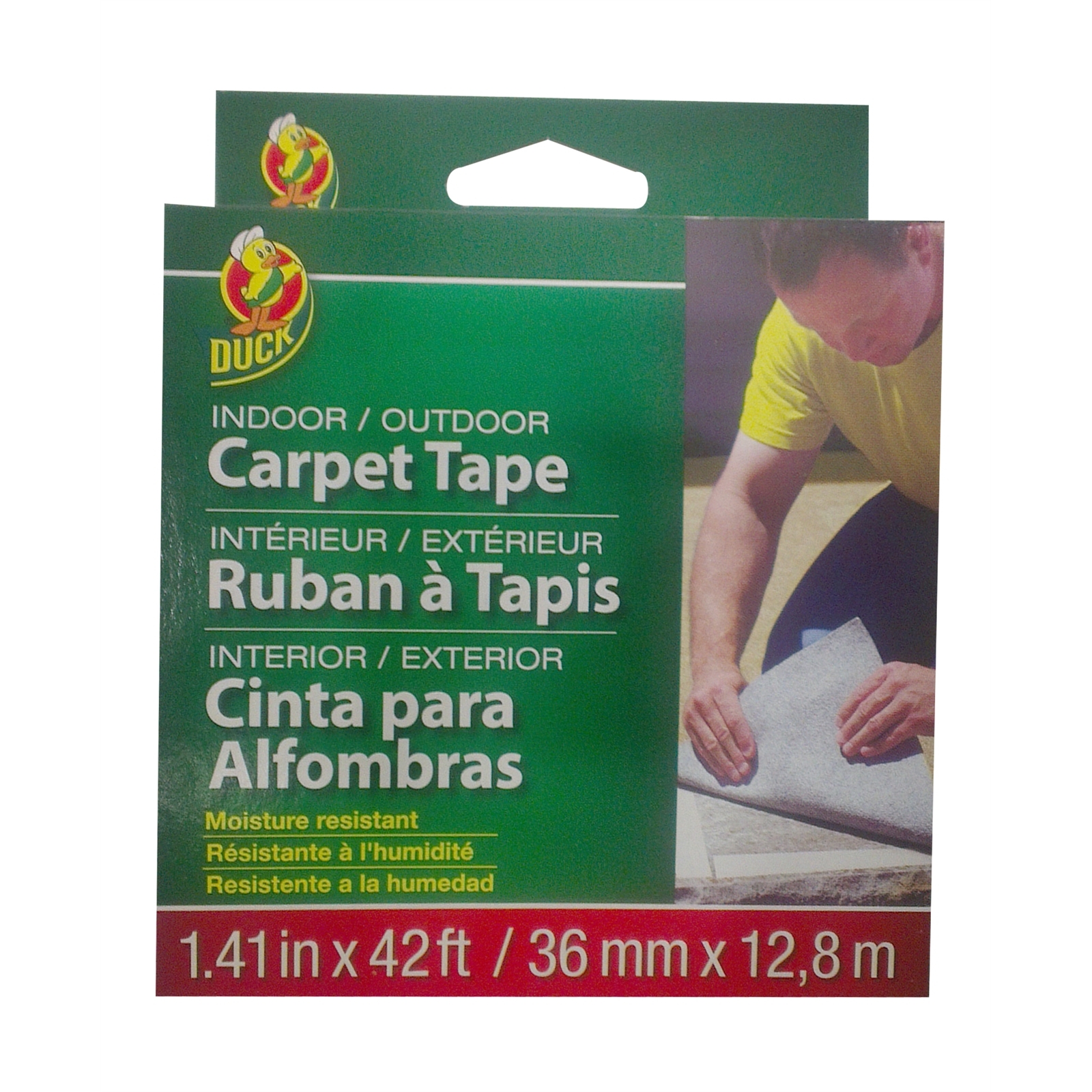 Ideal Distributors 38mm x 12.8m Indoor / Outdoor Carpet Tape Bunnings
