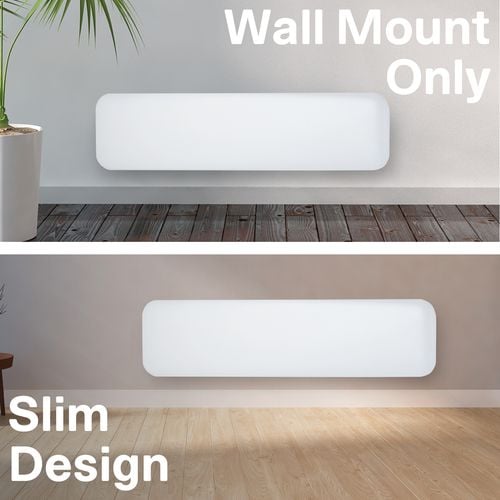 Mill 850W White Panel Heater - Bunnings Australia