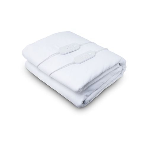Goldair SleepSmart Mattress Protector Electric Blanket Queen w/ Wifi White  - Bunnings Australia