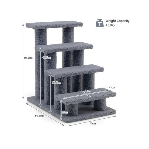costway-cat-tree-scratching-post-climber-kitty-grey-bunnings-australia