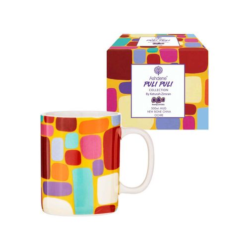 Ashdene Puli Puli Mug 350ml Ochre - Bunnings Australia
