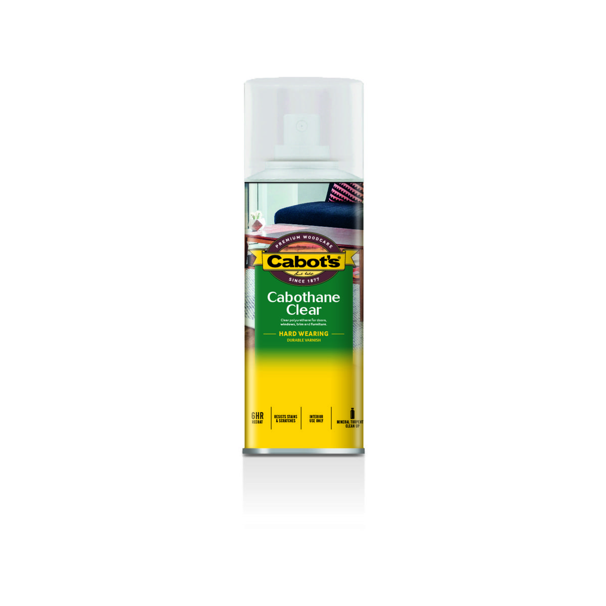Cabot's 300g Gloss Oil Based Cabothane Clear Polyurethane Aerosol ...