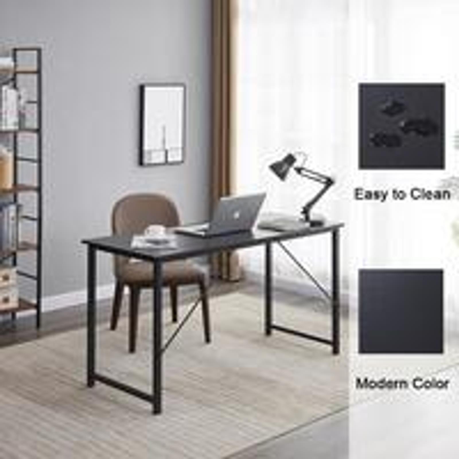 Computer Home Office Desk, Modern Simple Style Workstation - Bunnings ...