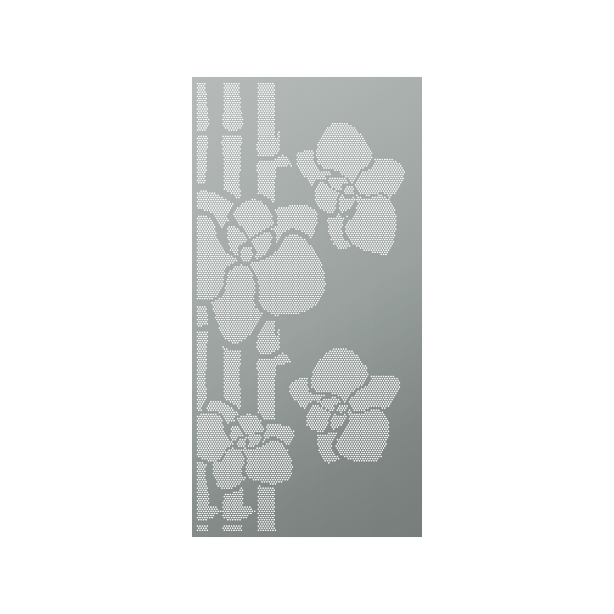 Walpix 1800 x 900 x 2.5mm Perforated Aluminium Decorative Screen Flat ...