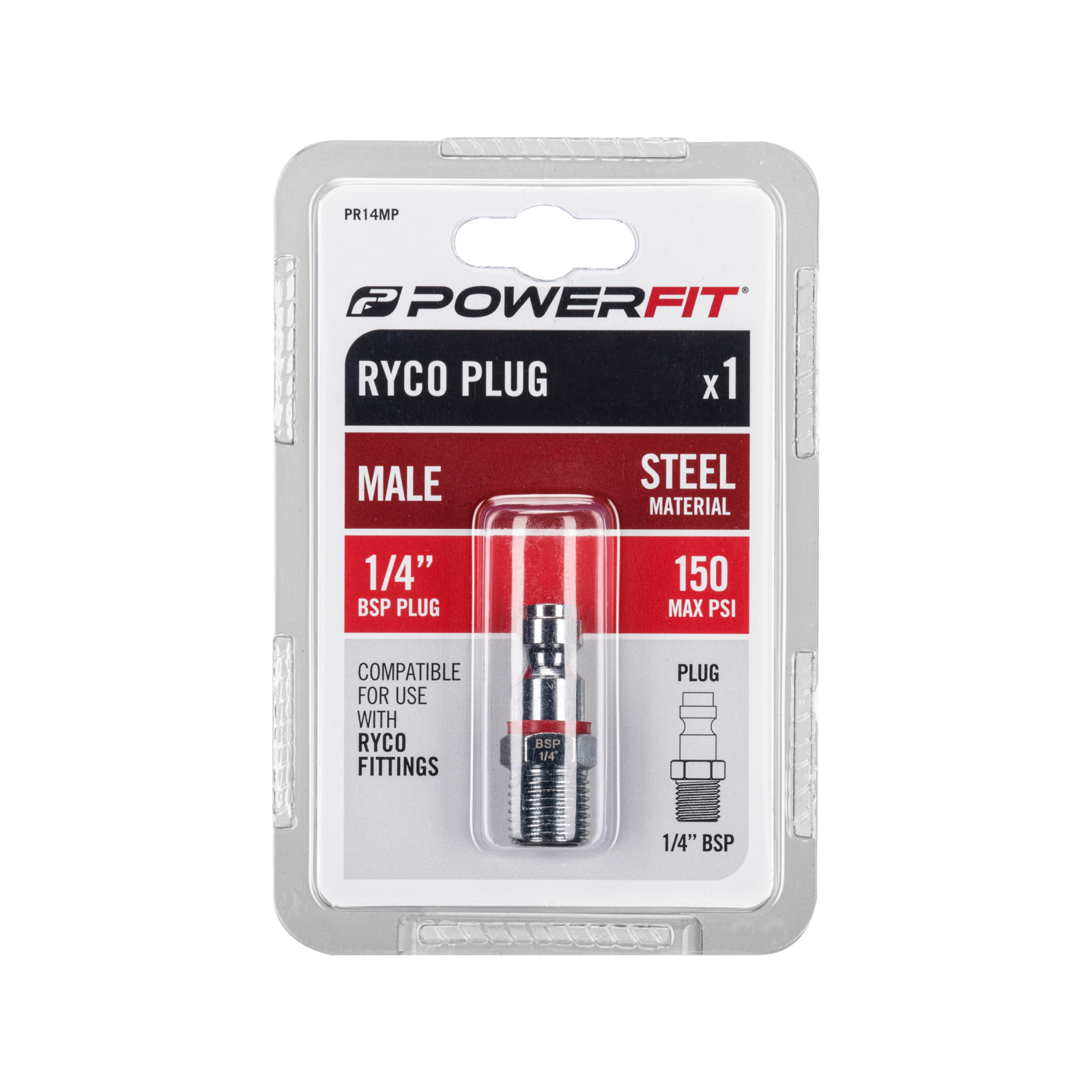 Powerfit Ryco Style 1/4