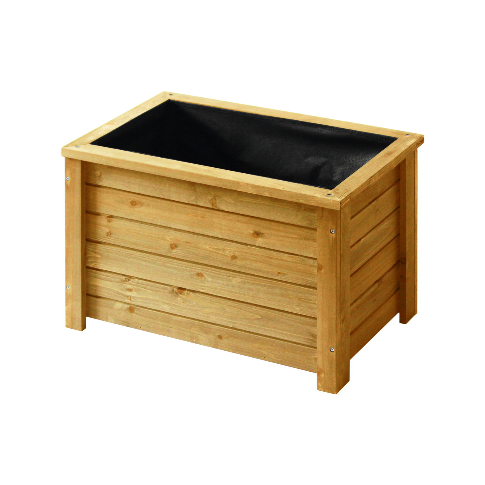VegTrug Poppy Go - Bac De Culture Surélevé Noir, 65x40x79 Cm, Idéal Balcon Et Petites Surfaces - 3