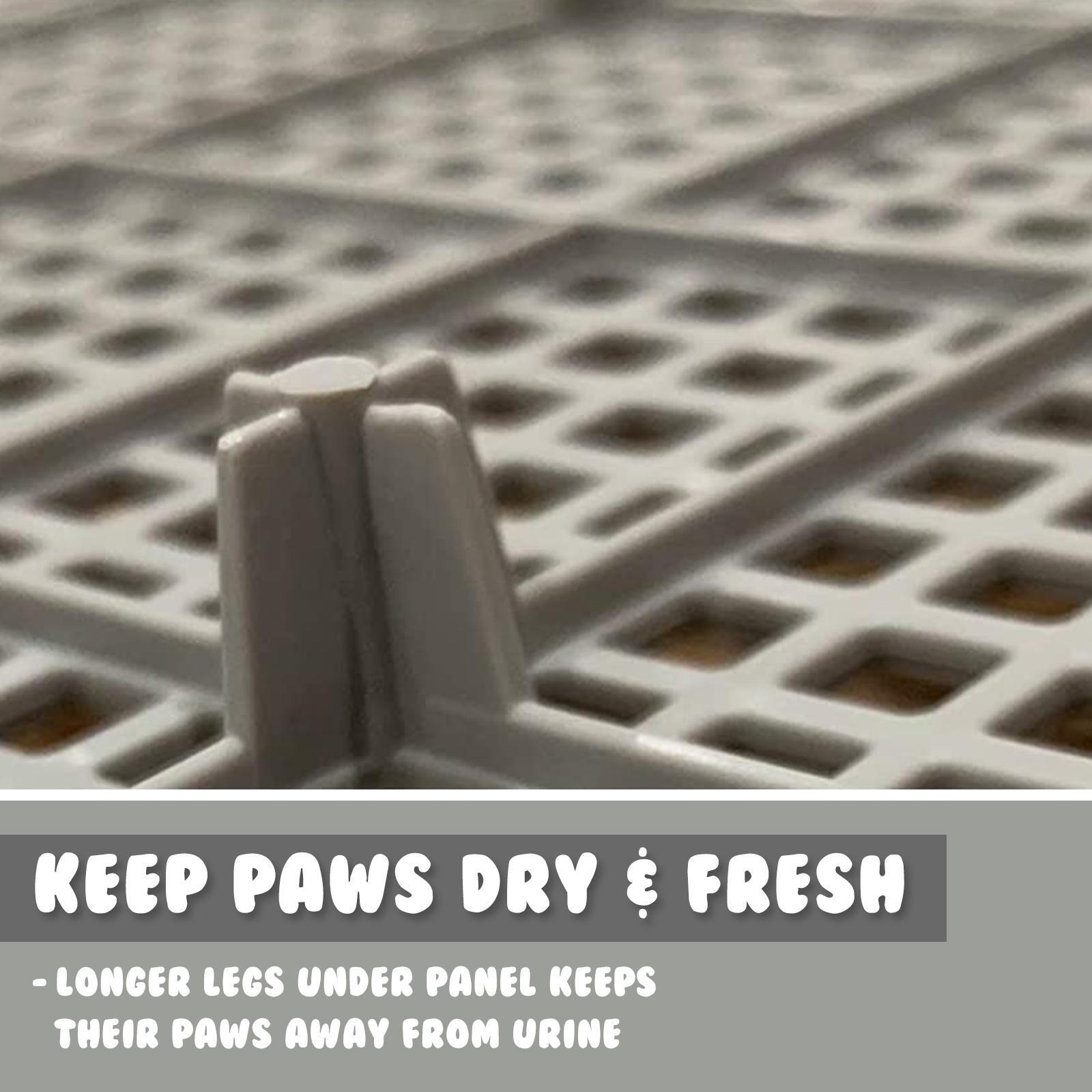 PS KOREA Grey Dog Pet Potty Tray Training Toilet Portable T3 - Bunnings ...