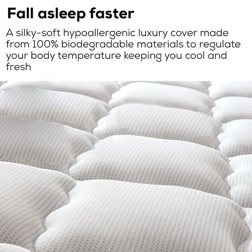 KINGSTON SLUMBER 34cm King Single Mattress, Medium Firm Bunnings