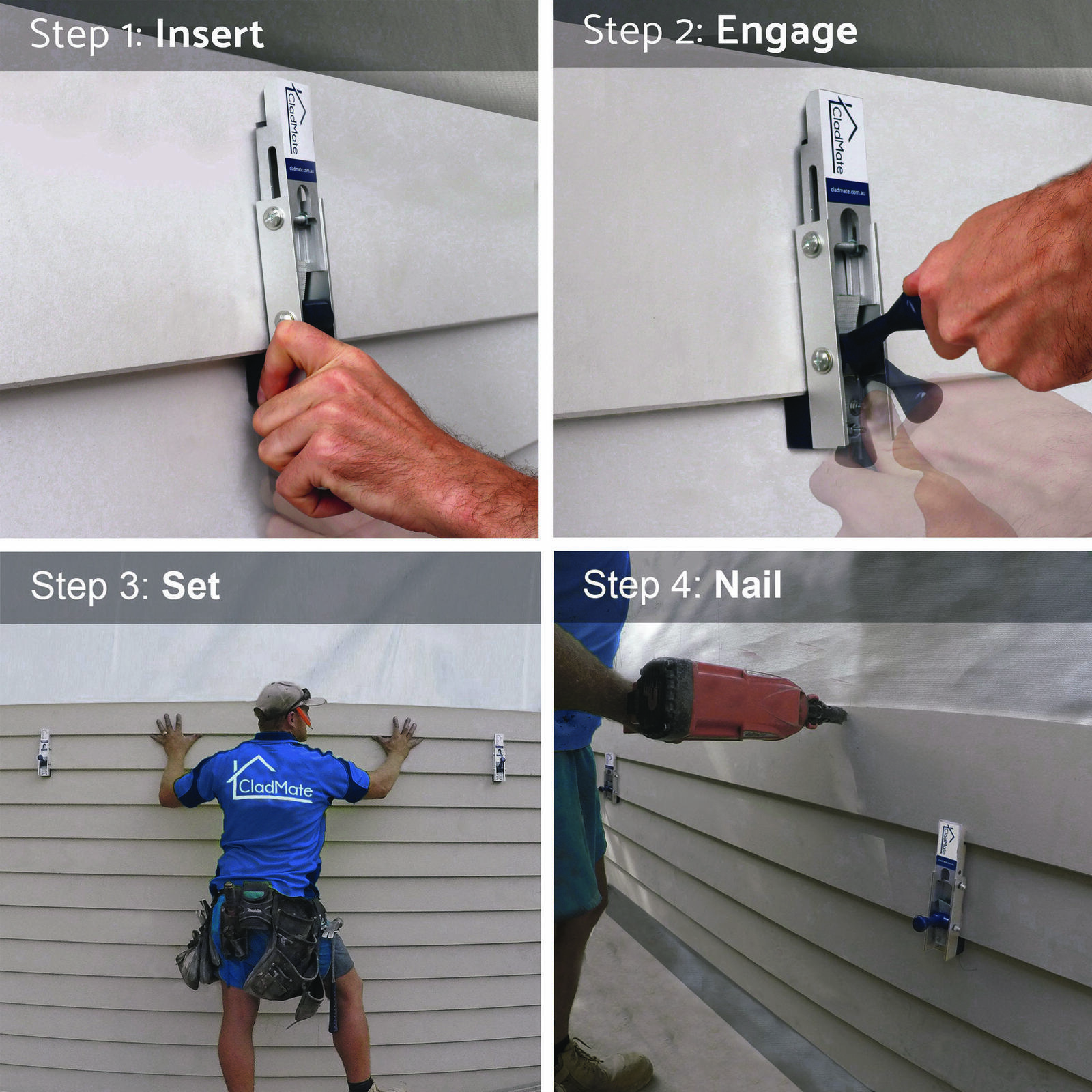 CladMate Weatherboard Clamps - Bunnings Australia