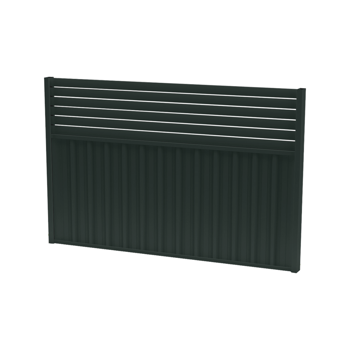 Sector Panel Fencing 1.2/0.3m Styleline Panel 2420mm Wide - 0.6m Karaka ...