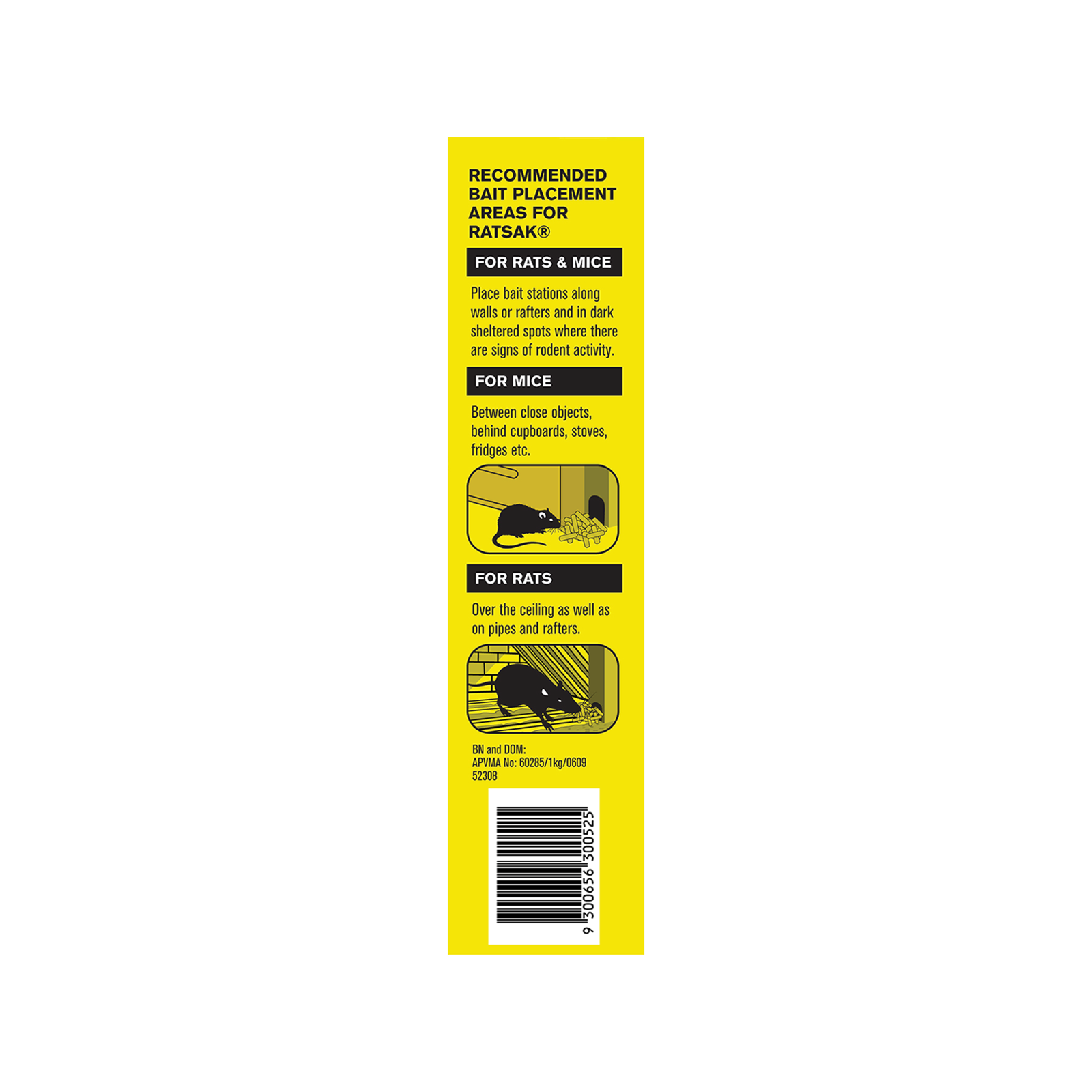 Ratsak 1kg Double Strength Bait Station - Bunnings Australia