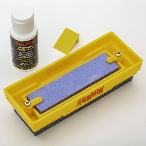 Smith's Combination Bench Stone Kit Includes Honing Solution - Bunnings ...