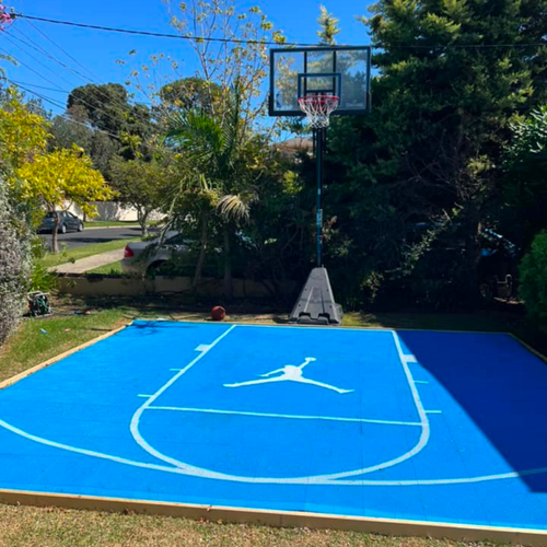 Kangaroo Courts Basketball Court Flooring Tiles 5m x 8m Bunnings